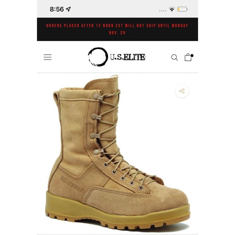 Garment Tactical Combat military Grade Sz 10 W u s elite